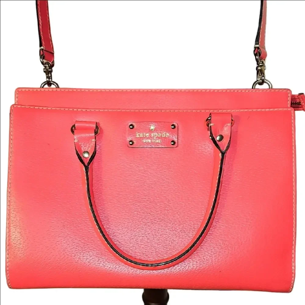 Kate Spade Vibrant Coral Satchel